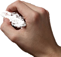 hand-with-chalk